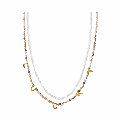 Lucky定制锁骨链可多用叠戴款