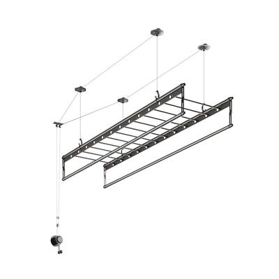 免费安装升降手摇晾衣架阳台衣架