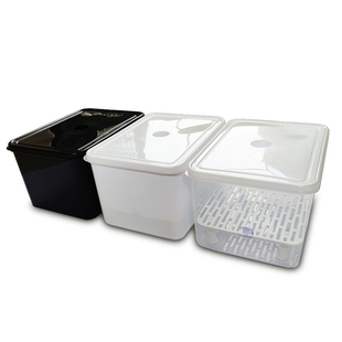 乌龟黑白发色盒育苗箱蛋龟饲养盒收纳盒龟苗隔离盒过冬保暖盒龟缸