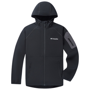 Columbia哥伦比亚户外25春夏新品男子拒水软壳衣连帽外套WE9423