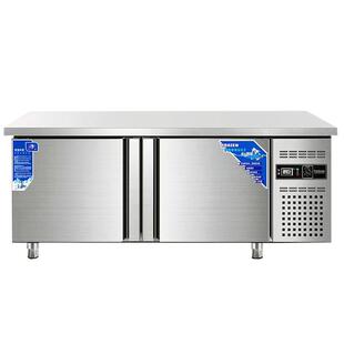平冷柜冷藏保鲜工作台冰柜商用家用冰箱冷柜操作台双温冷冻不锈钢
