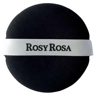 日本 rosy rosa 新品干湿两用粉扑黑粉扑全面覆盖高密度2枚新品