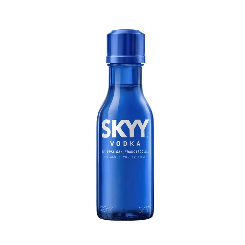 【天猫U先】SKYY深蓝原味伏特加50ml便利店调酒网红迷你装小酒伴