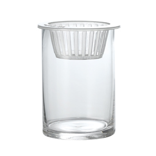 简约水培植物玻璃瓶透明直筒圆柱形花瓶绿萝白掌水养玻璃容器鱼缸