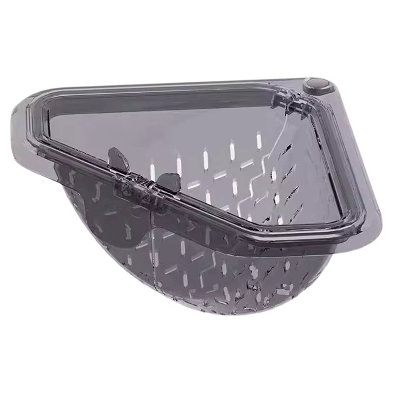 磁吸三角沥水篮厨房水槽过滤