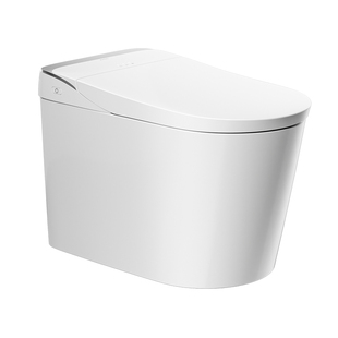 【新品】九牧轻智能马桶零压脚感家用虹吸防臭马桶坐便器SQ6451