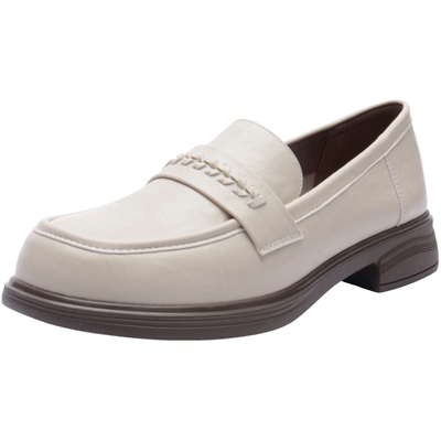 高图时尚简约英伦风气质乐福鞋