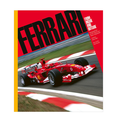 法拉利车队F1画册英文摄影集