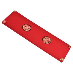 长条凳坐垫新中式红木长凳垫海绵填充换鞋凳沙发卡座垫定制防滑