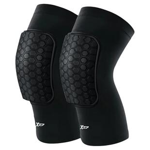 特步儿童护膝篮球专用运动夏薄款专业护肘防摔磕碰打球足球青少年