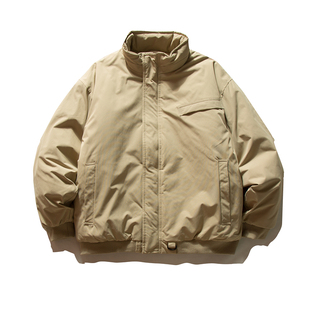 GoodNorth日系复古立领棉服外套男女款冬季保暖加厚工装棉衣棉袄