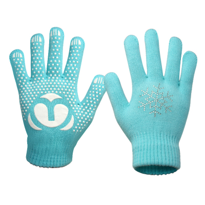 米高花样滑冰防摔儿童加厚手套