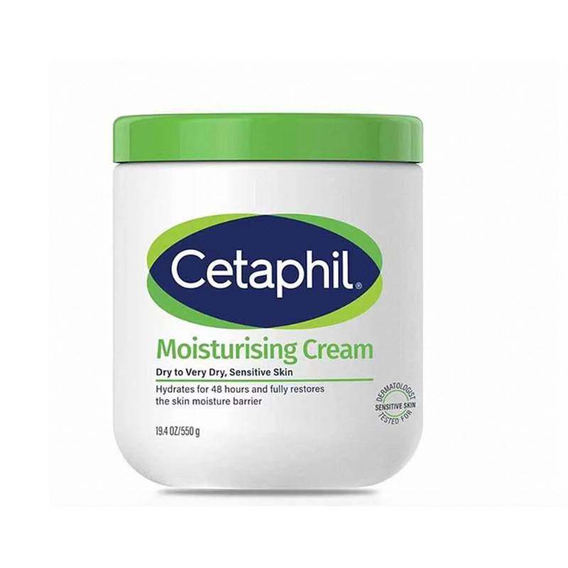 香港直邮Cetaphil丝塔芙大白罐身体乳面霜550g含烟酰胺港版正品