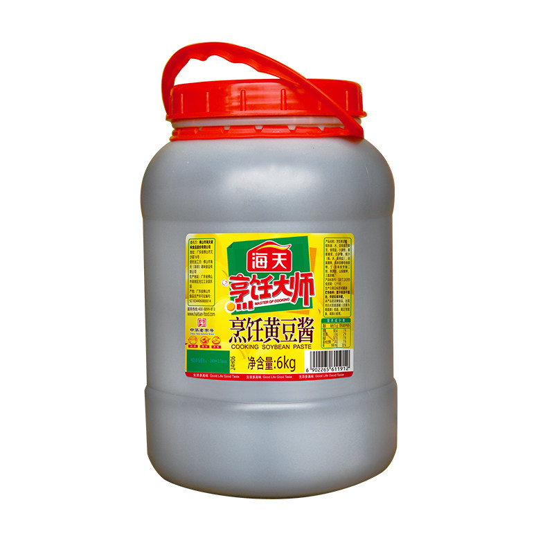 海天烹饪黄豆酱6kg*2桶餐饮商用