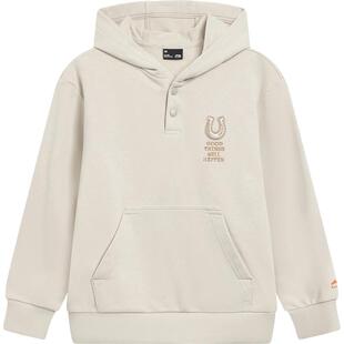 商场同款|新年款李宁儿童红色卫衣2026本命年男童装女中大童衣服