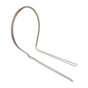 杨超越迪丽热巴同款超仙流苏头箍日常百搭外出发箍韩版后挂式头扣