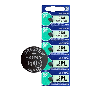 适用于364A SR621SW 手表Sony索尼纽扣电池LR621/AG1石英表钮扣