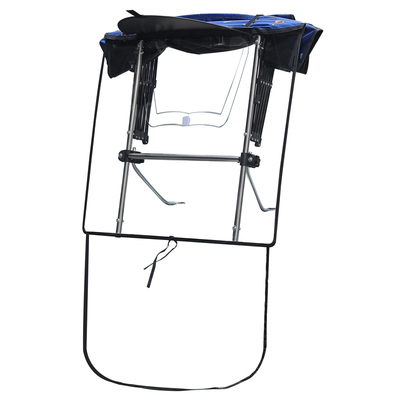 电动车雨棚遮阳伞可折叠快拆支架