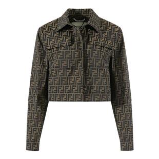 【甄品精选】FENDI芬迪 女士短款上衣外套 FJ7818 A5W3