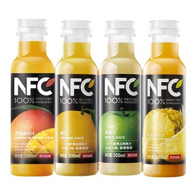 农夫山泉nfc冷藏果汁300ml*12瓶