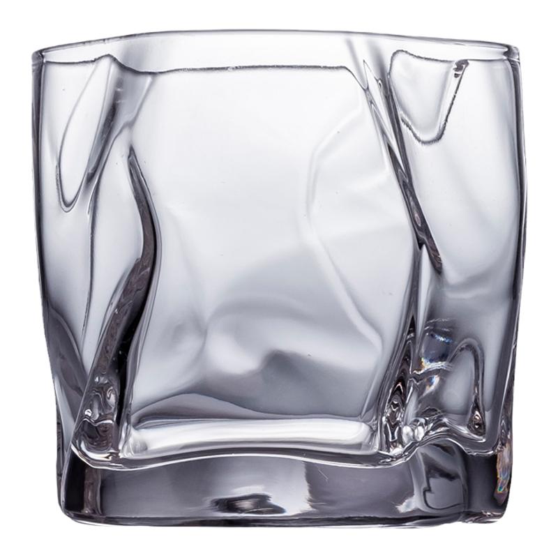 威士忌酒杯水晶杯玻璃洋酒杯啤酒杯子套装家用北欧isn风酒具套装
