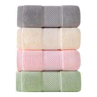 毛毛雨毛巾男士纯棉100%全棉超吸水洗澡家用高档酒店成人洗脸面巾