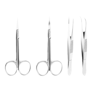 医用手术剪不锈钢小剪刀医疗外科尖头加厚眼科夹子拆线剪眼科镊子