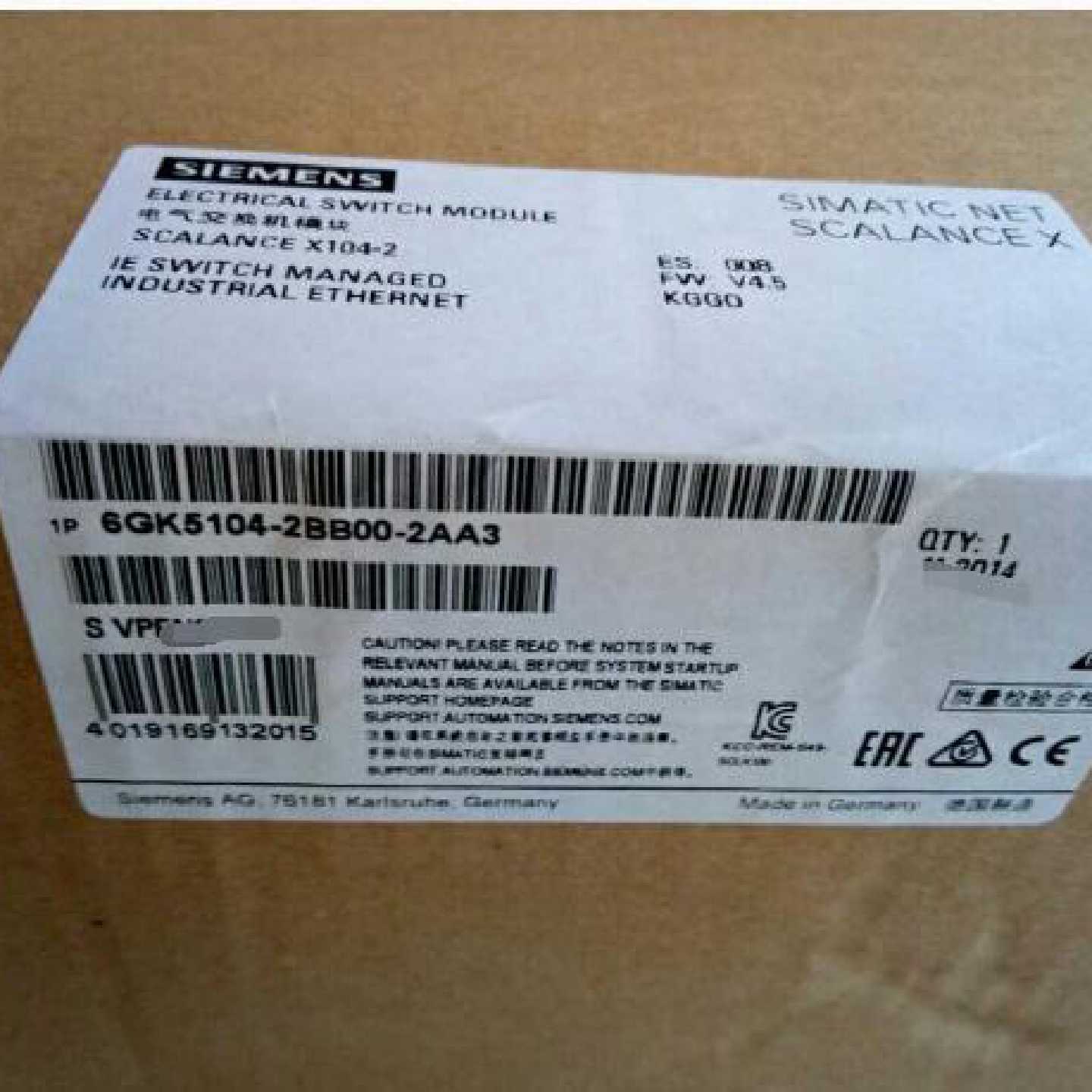 议价6GK5204-2BB10-2AA3 X204-2交换机 RJ45端口6GK5204-2BB00-2A