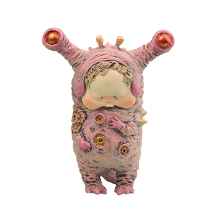 末那末匠丨植田明志《怪兽之子YURA》树脂潮玩艺术雕像