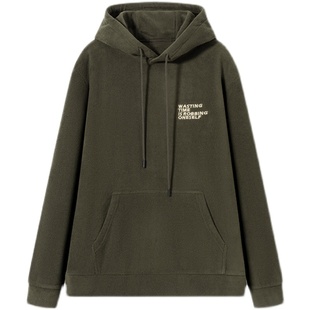 捡漏外贸大牌正品撤标清仓男装上衣袋鼠兜休闲印花流行连帽卫衣潮