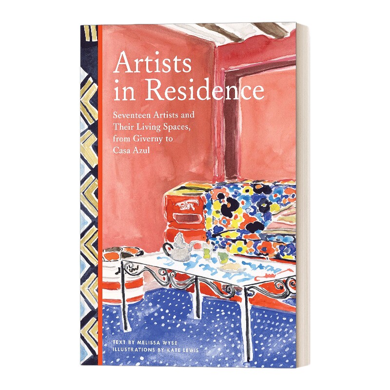 驻留艺术家 英文原版 Artists in Residence 十七位艺术家的居住空间 室内设计装修装潢指南 英文版 进口英语原版书籍