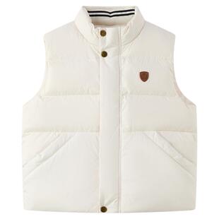 【三防】eland kids衣恋童装男女童羽绒马甲25年冬季新品羽绒外套