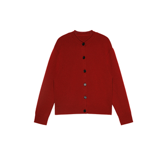 MRS Studios 双旦特辑 康赛妮山羊绒马鞍肩套头毛衣/单排扣开衫