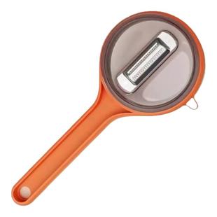 多功能削皮刀可视储存厨房家用苹果芦笋梨自带收纳仓削皮器刮皮刀