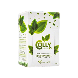 【泰国本土版】colly叶绿素青汁绿茶清肠排宿便正品防伪润肠15包