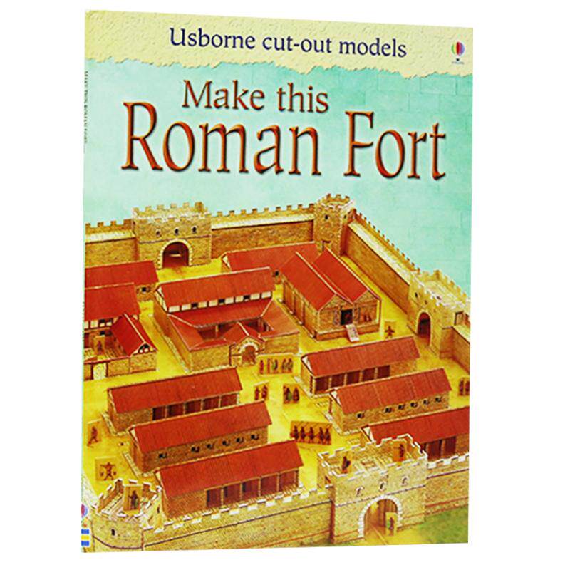 Usborne 原版英文 Make this Roman fort 建造罗马堡垒 尤斯伯恩图书原版进口英语绘本单词幼儿早教英语启蒙绘本10+