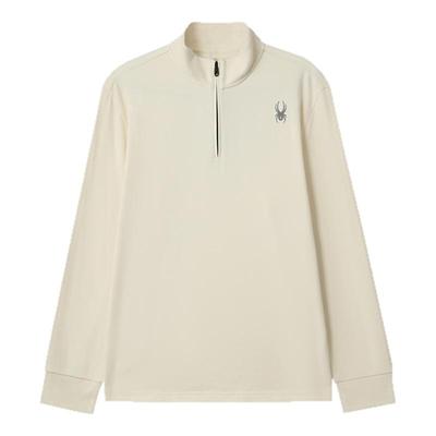 SPYDER蜘蛛秋季新品长袖t恤男士半拉链立领卫衣休闲男款25EF417M