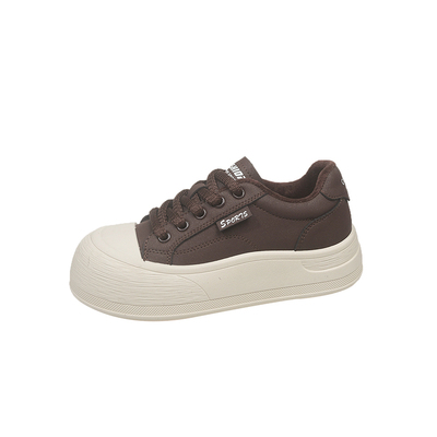 2025新款厚底小白鞋女软底