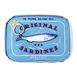 沙丁鱼罐头收纳包洗漱旅行便携款搞怪零钱包化妆包大容量防水笔袋