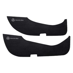 适用奔驰车门防踢垫E级C级C260/E300L/GLC内装饰GLE350保护贴改装