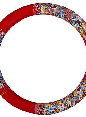 新款国潮非遗工艺朱砂大漆手镯