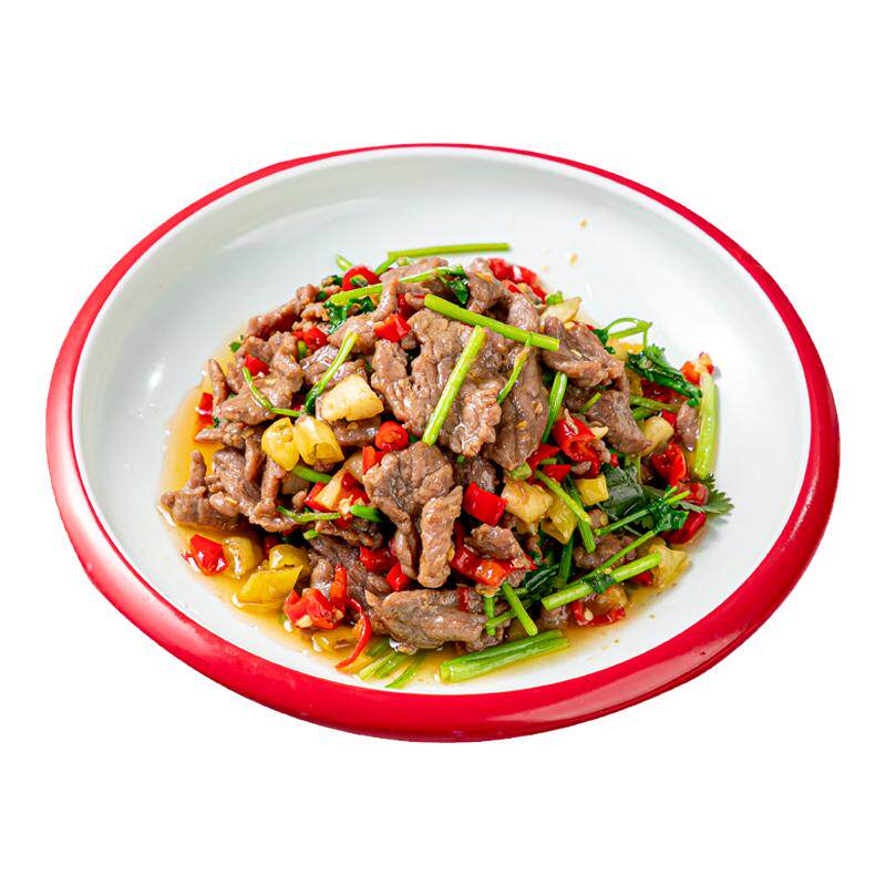 肴之林小炒黄牛肉半成品食材免切