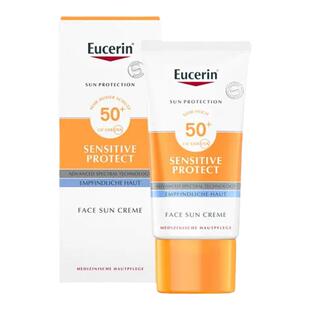 德国Eucerin优色林敏感肌防晒霜50ml轻爽无香不油腻SPF50正品