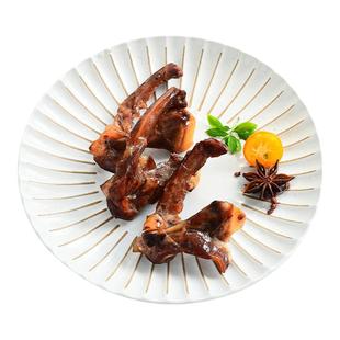 米惦巨过瘾蜜汁入骨蜜汁鸭锁骨酱香即食福鼎卤味休闲零食小吃