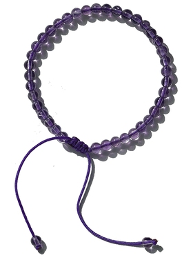 考上岸串珠手链乌拉圭紫水晶手串