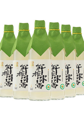 红动甄选鲜榨有机糯米酒500ml