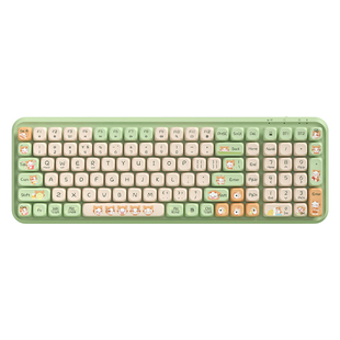 BOW航世 蓝牙无线三模键盘鼠标套装手机平板电脑通用女生打字静音