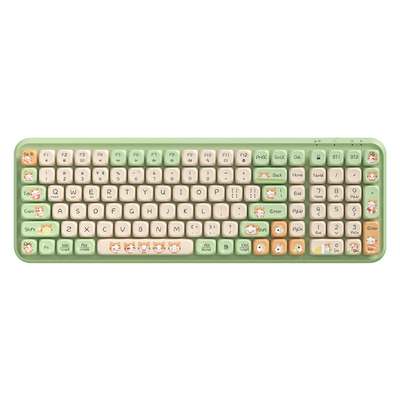 BOW航世 蓝牙无线三模键盘鼠标套装手机平板电脑通用女生打字静音