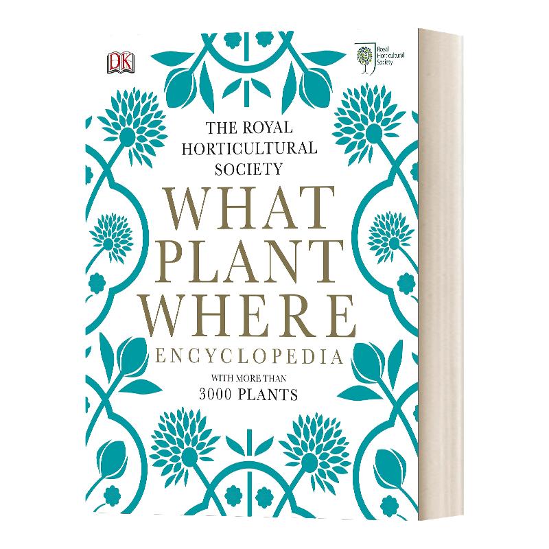 DK英国皇家园艺学会植物大百科 英文原版 RHS What Plant Where Encyclopedia 什么植物该种在哪里百科全书 精装 进口英语原版书籍
