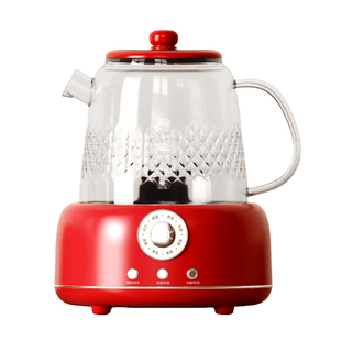 树可知心养生壶炖煮一体煮茶器家用煮茶壶办公室小型全玻璃烧水壶